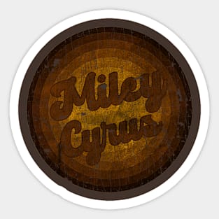 Vintage Style  - Miley Cyrus Sticker